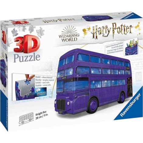 Puzzle 3D Harry Potter Autobuz, 216 Piese - 1