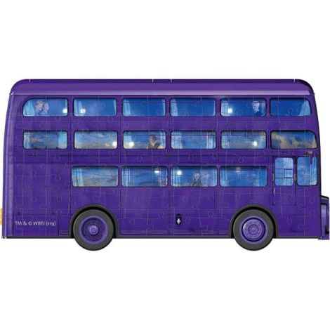 Puzzle 3D Harry Potter Autobuz, 216 Piese - 5