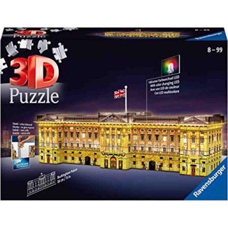 Puzzle 3D Led Buckingham Palace, 216 Piese - 1