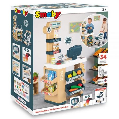 Magazin pentru copii Smoby Market cu 34 accesorii - imagine 8