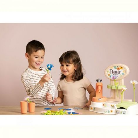 Florarie pentru copii Smoby Flower Market cu accesorii - imagine 4