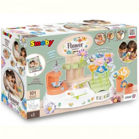 Florarie pentru copii Smoby Flower Market cu accesorii - imagine 10