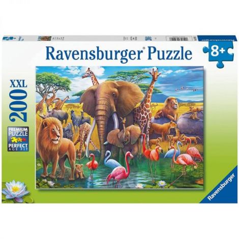 Puzzle Animale Din Africa, 200 Piese - 1
