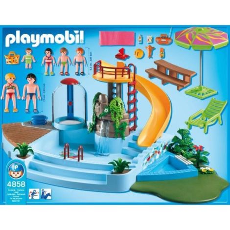 Playmobil - Piscina cu tobogan