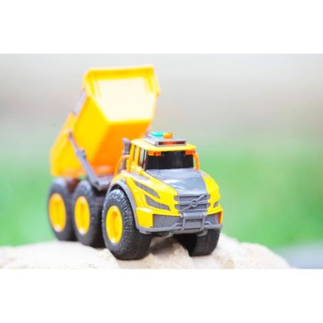 Camion basculant Dickie Toys Volvo Articulated Hauler 23 cm cu lumini si sunete - imagine 8