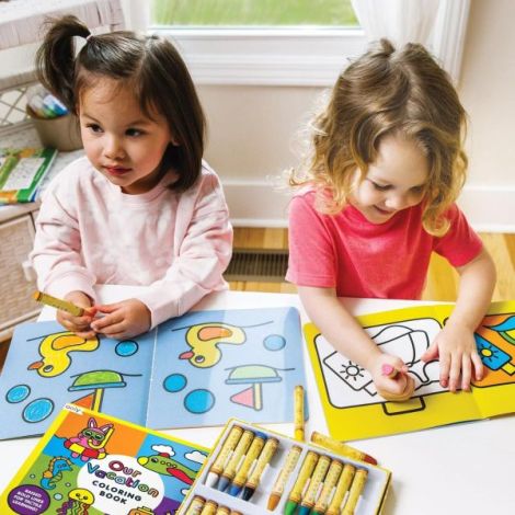 Carte de colorat cu contur reliefat - Our Day - 1 | YEO