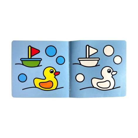 Carte de colorat cu contur reliefat - Our Day - 3 | YEO
