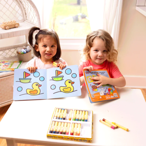 Carte de colorat cu contur reliefat - Our Vacation - 2 | YEO