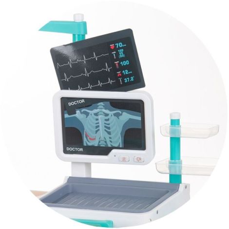 Set jucarie Chipolino Doctor cu lumini, sunete si 26 accesorii - imagine 7