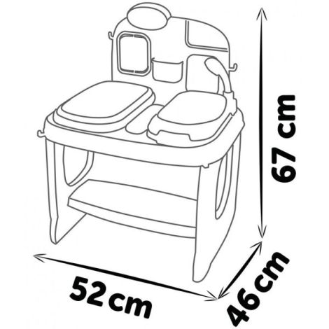 Jucarie Smoby Animal Care Center cu 19 accesorii - imagine 2