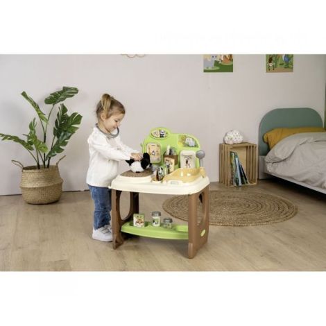 Jucarie Smoby Animal Care Center cu 19 accesorii - imagine 4
