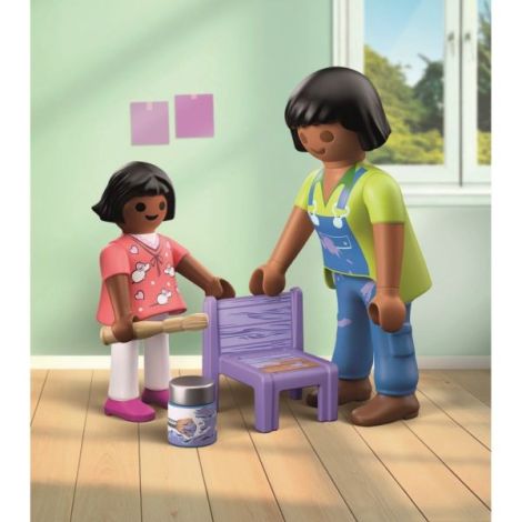 Playmobil - Figurina mesterita cu fetita - 3 | YEO