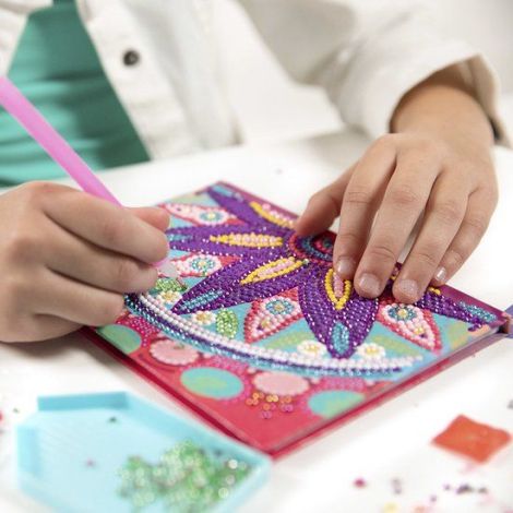 Set DIY Jurnalul meu cu floare mandala si diamante