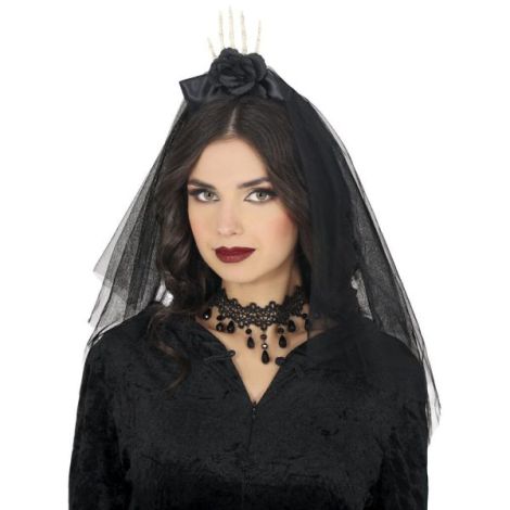 Bentita voal negru
