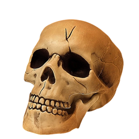 Cap schelet 21 cm