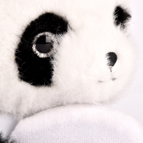 Jucarie din plus pentru relaxare si antistres - Urs Panda - magnetic, 30 cm - 4