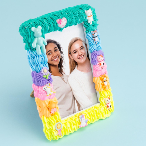 Kit creativ Decoden ,   Pasta colorata si accesorii pentru decorare, Rainbow - imagine 6