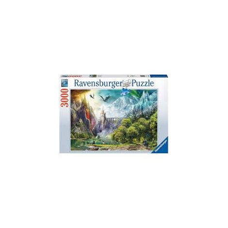 PUZZLE DOMNIA DRAGONILOR, 3000 PIESE - 1