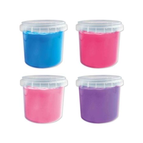 Set acuarele pentru degete, culori trendy (4 x 110ml) - imagine 2