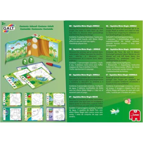 Set water magic de colorat: in jungla cu squishies
