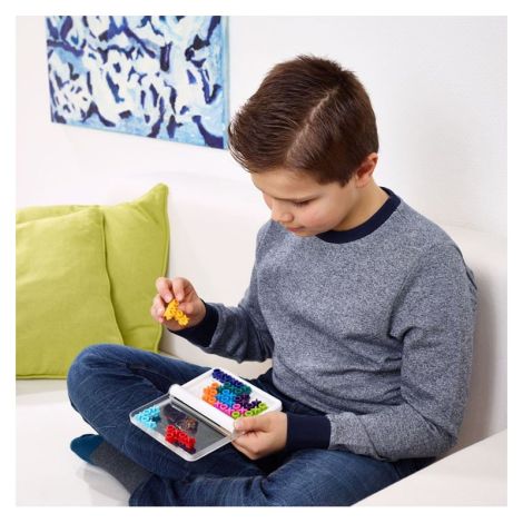 Smart Games - IQ XOXO, joc de logica cu 120 de provocari, 6+ ani, editie internationala - imagine 4