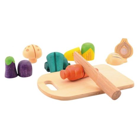 Joc de rol din lemn, legume de feliat, Joueco - imagine 3