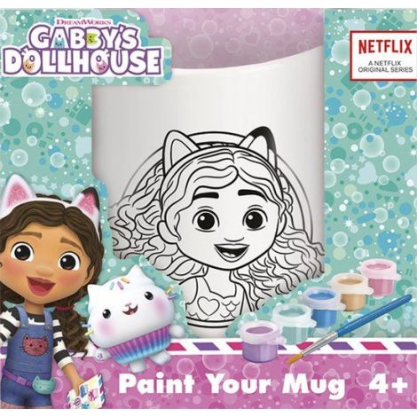 Set creativ DIY, Picteaza canuta cu Gabby Dollhouse - imagine 2