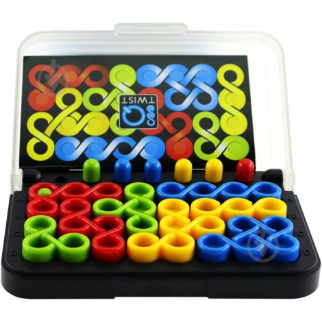 Smart Games - IQ Twist, joc de logica cu 120 de provocari, 6+ ani, editie lb. Romana - imagine 4
