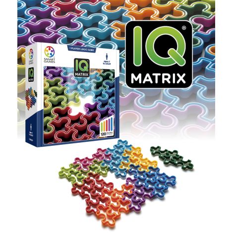 Smart Games - IQ Matrix, joc de logica cu 120 de provocari, 7+ ani, editie lb. Romana - imagine 5