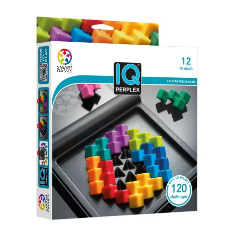 Smart Games - IQ Perplex, joc de logica cu 120 de provocari, 12+ ani, editie lb. Romana - imagine 2
