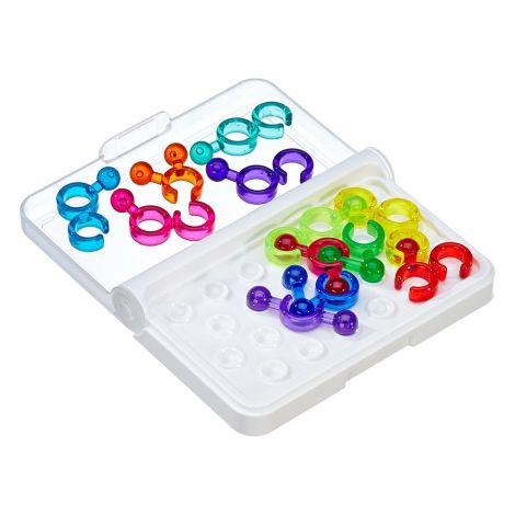 Smart Games - IQ Link, joc de logica cu 120 de provocari, 8+ ani, editie lb. Romana - imagine 3