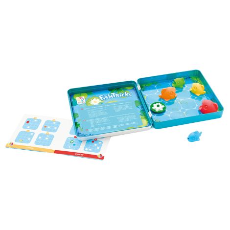 Smart Games - FishTricks, joc de logica cu 48 de provocari, 5+ ani, editie internationala - imagine 5