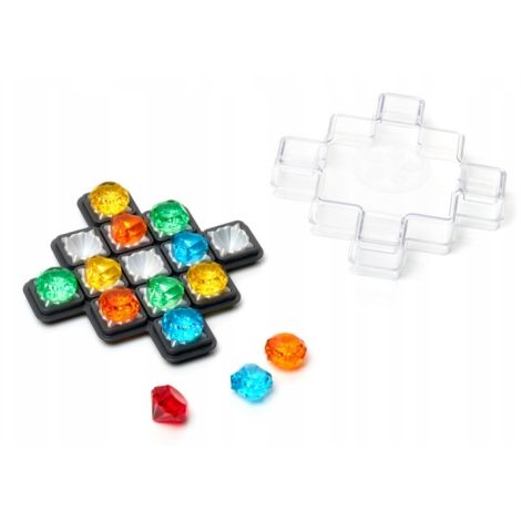 Smart Games - Diamond Quest, joc de logica cu 80 de provocari, 8+ ani, editie internationala - imagine 3
