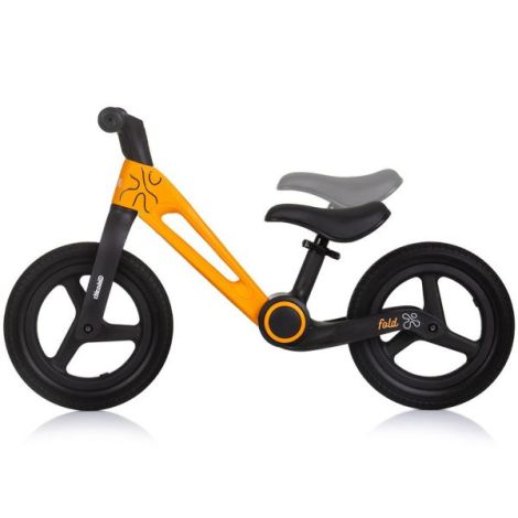Bicicleta fara pedale pliabila Chipolino Fold X orange - imagine 2