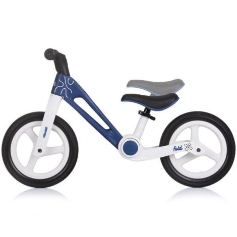 Bicicleta fara pedale pliabila Chipolino Fold X navy - imagine 2