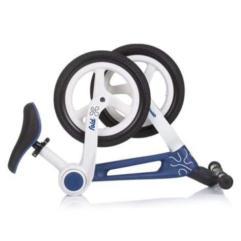 Bicicleta fara pedale pliabila Chipolino Fold X navy - imagine 3