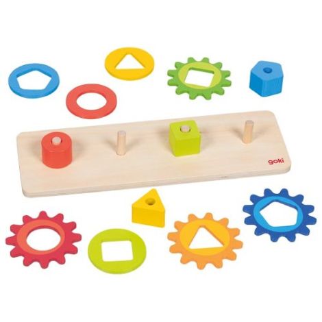 Descriere: Acest joc educativ de sortare de la Goki este gandit pentru copiii de la 2 ani in sus, oferind o activitate simpla si - imagine 2