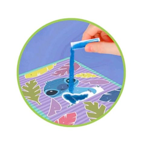 Set creativ, Pictura cu nisip, Lilo si Stitch, Disney - imagine 3