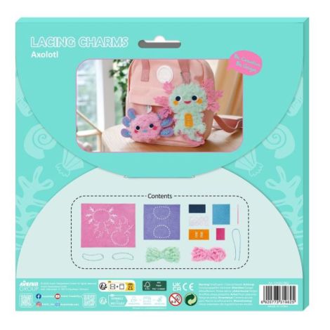 Set creativ Everyday Craft - confectioneaza charm-uri Axolotl - imagine 2