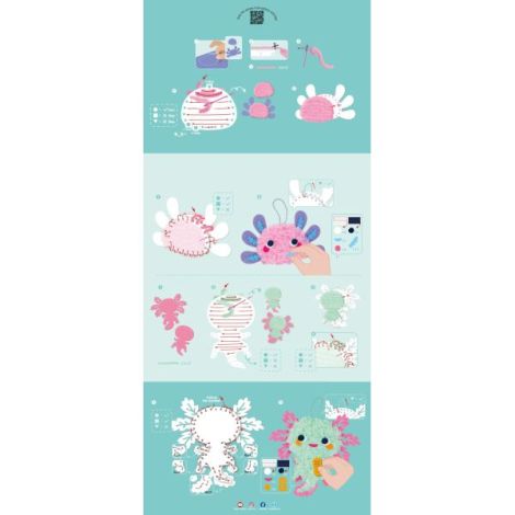 Set creativ Everyday Craft - confectioneaza charm-uri Axolotl - imagine 4