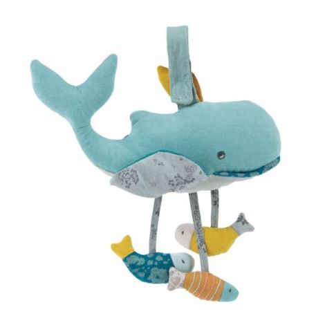 Jucarie senzoriala cu activitati, balena josephine, moulin roty - imagine 6