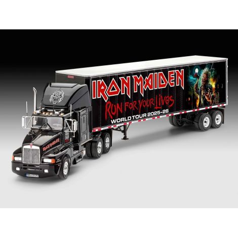 Kit macheta camion Revell RV07740 aniversare 50 ani Iron Maiden, piese cromate si autocolante - imagine 3