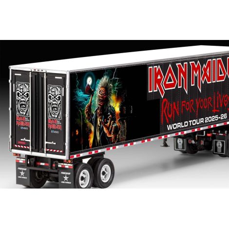 Kit macheta camion Revell RV07740 aniversare 50 ani Iron Maiden, piese cromate si autocolante - imagine 4