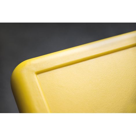 Masa dreptunghiulara galbena din plastic reglabila marimea 0-3 pentru gradinita - imagine 6