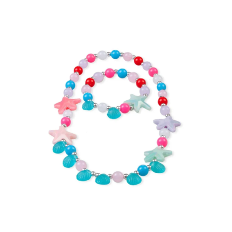 Bijuterii colier si bratara marin copii - imagine 2