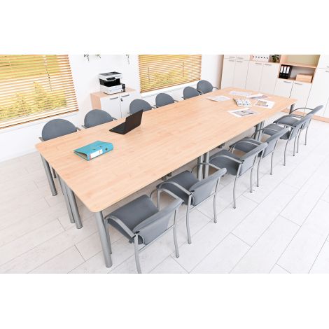 Scaun confortabil Conference Visa gri, inaltime sezut 47 cm, sala profesorala, sala de asteptare - imagine 8