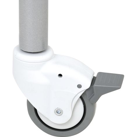 Masa dreptunghilara Easymove alba, marime 6, 76 cm inaltime - imagine 4