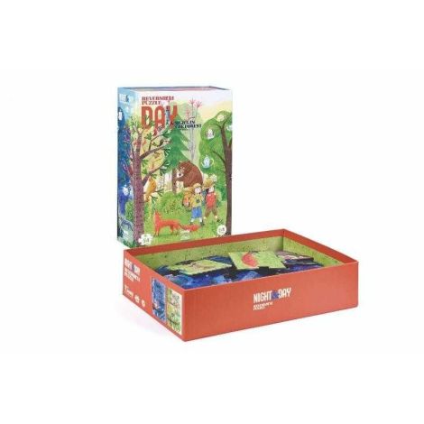 Puzzle reversibil Zi si noapte in padure, Londj - 3