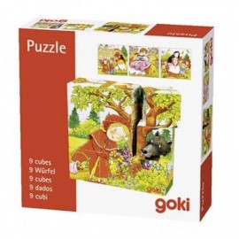 Mini puzzle cuburi Povesti cunoscute - 3