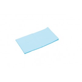 Cearsaf cu elastic pentru saltea 140 x 70 cm – albastru - 1